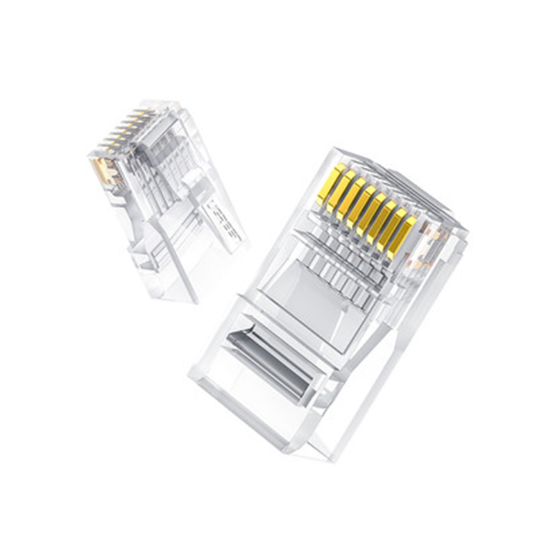 綠聯(lián)NW120六類非屏蔽水晶頭 百枚裝，打造高速穩(wěn)定網(wǎng)絡(luò)的基石