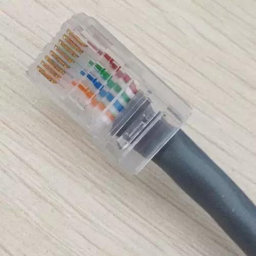 網(wǎng)線8芯接入水晶頭 不按線序可以嗎？